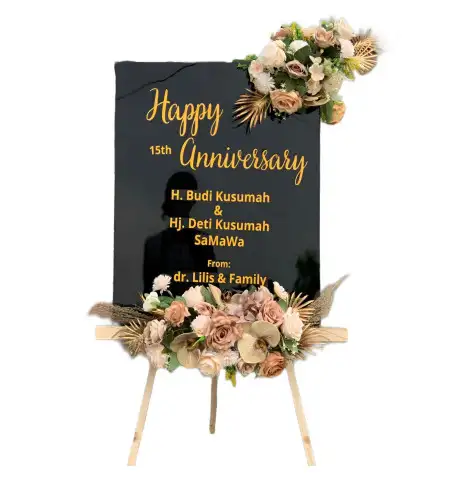 Papan Bunga Akrilik Brondong